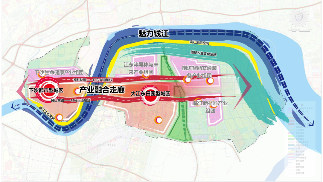 錢塘區下沙和大江東接下來將重點發展的區域在哪裡