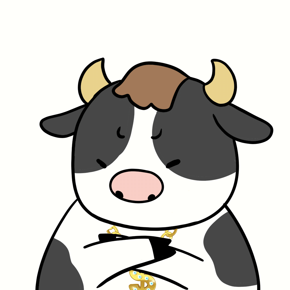 可爱的小牛头像图片